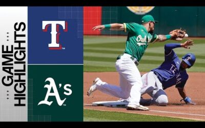 Rangers vs. A’s Game Highlights (5/13/23) | MLB Highlights