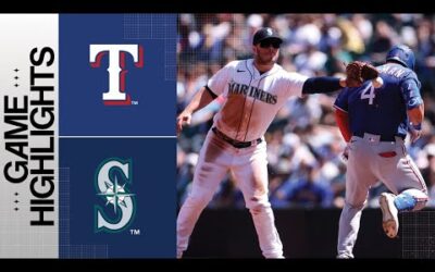 Rangers vs. Mariners Game Highlights (5/10/23) | MLB Highlights