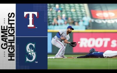 Rangers vs. Mariners Game Highlights (5/8/23) | MLB Highlights