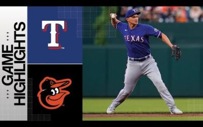 Rangers vs. Orioles Game Highlights (5/26/23) | MLB Highlights