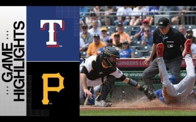 Rangers vs. Pirates Game Highlights (5/24/23) | MLB Highlights