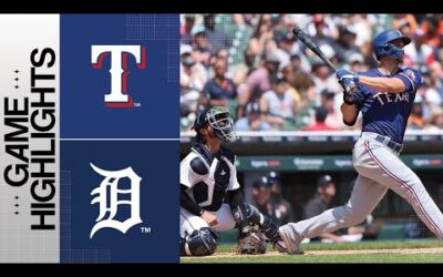 Rangers vs. Tigers Game Highlights (5/29/23) | MLB Highlights