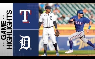 Rangers vs. Tigers Game Highlights (5/30/23) | MLB Highlights