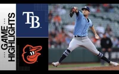 Rays vs. Orioles Game Highlights (5/8/23) | MLB Highlights