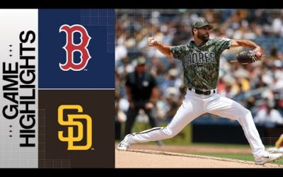 Red Sox vs. Padres Game Highlights (5/21/23) | MLB Highlights