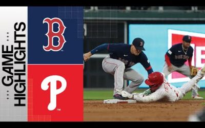 Red Sox vs. Phillies Game Highlights (5/5/23) | MLB Highlights