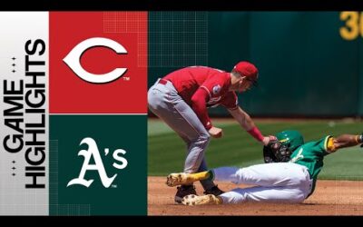 Reds vs. A’s Game Highlights (4/30/23) | MLB Highlights