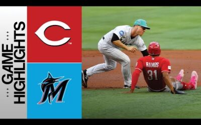 Reds vs. Marlins Game Highlights (5/12/23) | MLB Highlights