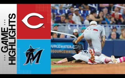 Reds vs. Marlins Game Highlights (5/14/23) | MLB Highlights