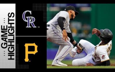 Rockies vs. Pirates Game Highlights (5/8/23) | MLB Highlights