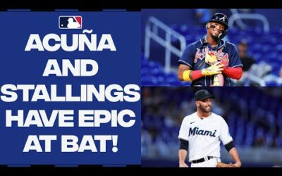 Ronald Acuña Jr. vs. Jacob Stallings in an EPIC battle! A matchup you DON’T want to miss!