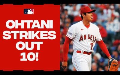 Shohei Ohtani fans TEN, records YET ANOTHER double-digit K start!