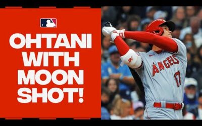 Shohei Ohtani with a TOWERING home run to center! His 7th homer of the year!