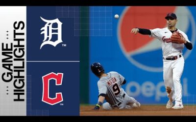 Tigers vs. Guardians Game Highlights (5/8/23) | MLB Highlights