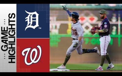 Tigers vs. Nationals Game Highlights (5/19/23) | MLB Highlights