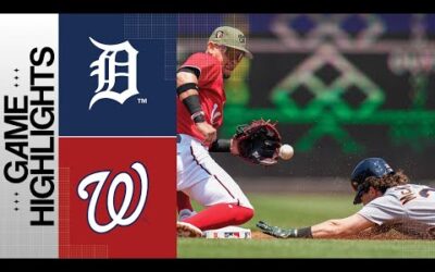 Tigers vs. Nationals Game Highlights (5/21/23) | MLB Highlights