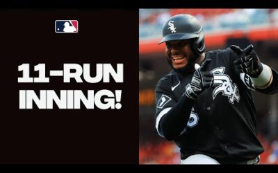 White Sox go OFF for 11 runs in the 2nd inning!