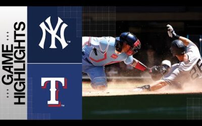 Yankees vs. Rangers Game Highlights (4/30/23) | MLB Highlights