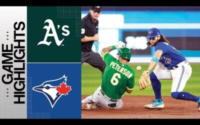 A’s vs. Blue Jays Game Highlights (6/24/23) | MLB Highlights