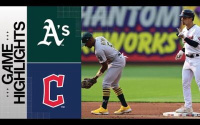 A’s vs. Guardians Game Highlights (6/20/23) | MLB Highlights