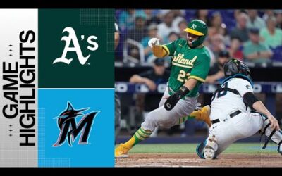 A’s vs. Marlins Game Highlights (6/4/23) | MLB Highlights