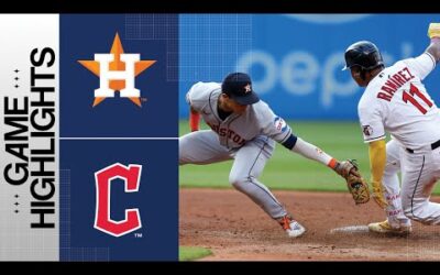 Astros vs. Guardians Game Highlights (6/9/23) | MLB Highlight