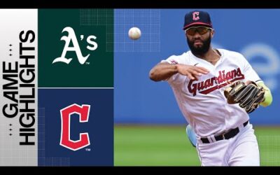 Athletics vs. Guardians Game Highlights (6/22/23) | MLB Highlights