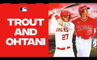 BACK-TO-BACK!! Shohei Ohtani and Mike Trout flash the power!