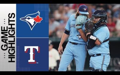 Blue Jays vs. Rangers Game Highlights (6/16/23) | MLB Highlights