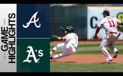 Braves vs. A’s Game Highlights (5/31/23) | MLB Highlights