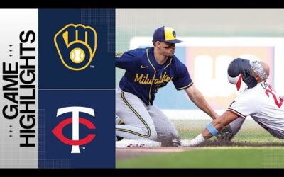 Brewers vs. Twins Game Highlights (6/13/23) | MLB Highlights