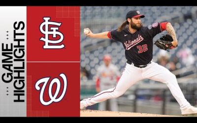 Cardinals vs. Nationals Game Highlights (6/21/23) | MLB Highlights