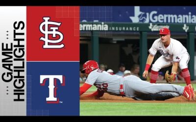 Cardinals vs. Rangers Game Highlights (6/5/23) | MLB Highlights