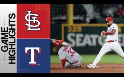 Cardinals vs. Rangers Game Highlights (6/6/23) | MLB Highlights