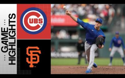 Cubs vs. Giants Game Highlights (6/10/23) | MLB Highlights