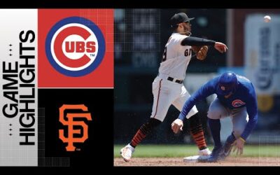 Cubs vs. Giants Game Highlights (6/11/23) | MLB Highlight