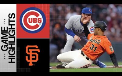 Cubs vs. Giants Game Highlights (6/9/23) | MLB Highlight