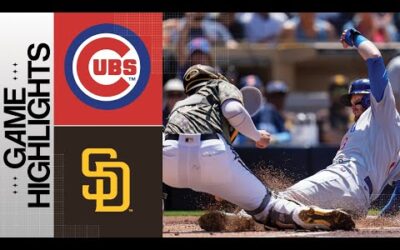 Cubs vs. Padres Game Highlights (6/4/23) | MLB Highlights