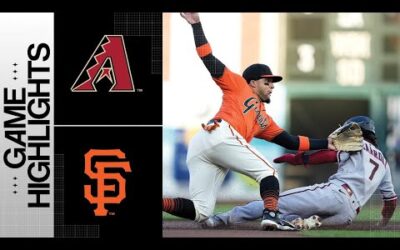 D-backs vs. Giants Game Highlights (6/23/23) | MLB Highlights