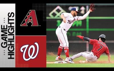 D-backs vs. Nationals Game Highlights (6/22/23) | MLB Highlights