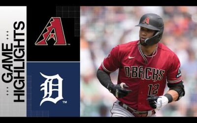 D-backs vs. Tigers Game Highlights (6/10/23) | MLB Highlight