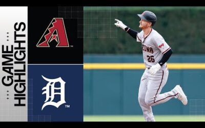 D-backs vs. Tigers Game Highlights (6/11/23) | MLB Highlights