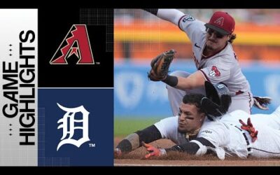 D-backs vs. Tigers Game Highlights (6/9/23) | MLB Highlight