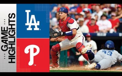 Dodgers vs. Phillies Game Highlights (6/10/23) | MLB Highlight