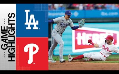 Dodgers vs. Phillies Game Highlights (6/9/23) | MLB Highlight