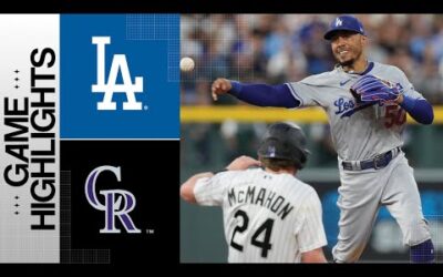 Dodgers vs. Rockies Game Highlights (6/27/23) | MLB Highlights