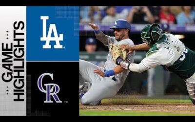 Dodgers vs. Rockies Game Highlights (6/28/23) | MLB Highlights