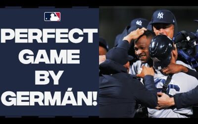 Domingo Germán throws the 24th PERFECT GAME in AL/NL HISTORY!! | Full Final Inning