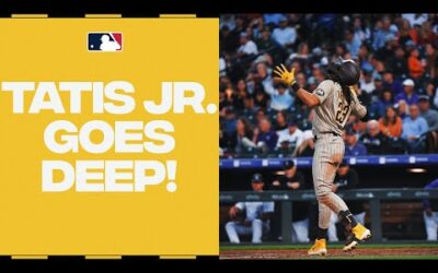 Fernando Tatis Jr. SMASHES his 12th homer of the year for the San Diego Padres!