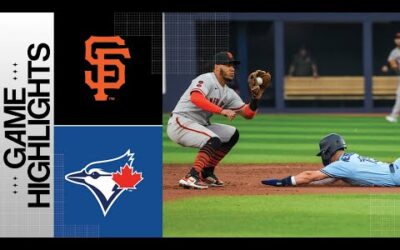 Giants vs. Blue Jays Game Highlights (6/27/23) | MLB Highlights